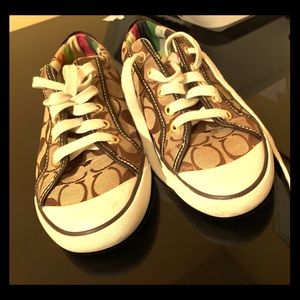 Coach shoes selling because didn’t fit my daughter